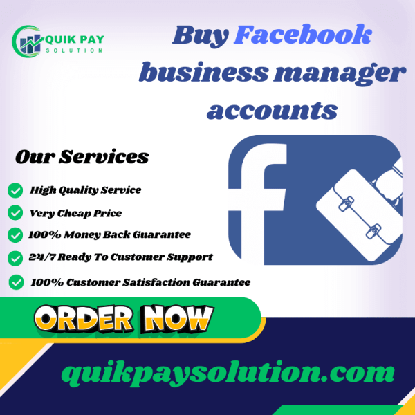 Buy Facebook Business Manager Accounts